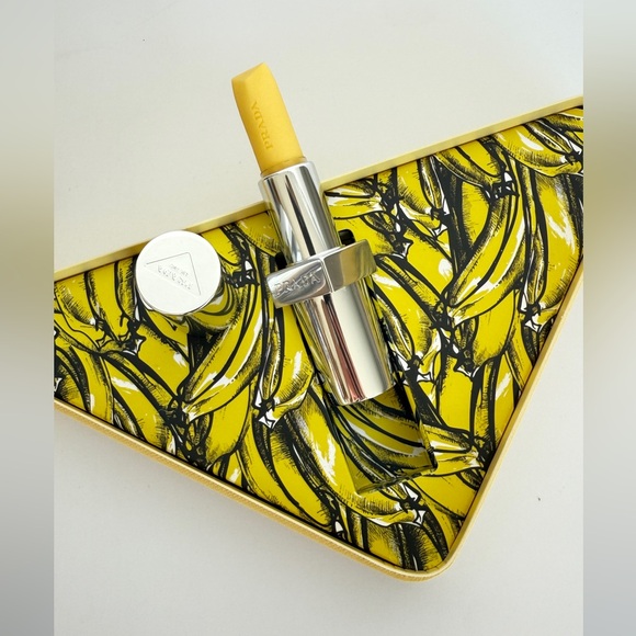 Prada Yellow Lipstick Hydrating Lip Balm with Jojoba Oil - Picture 1 of 2